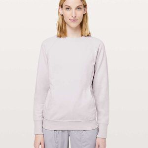 Sold! Lululemon Scuba Crew Light Chrome